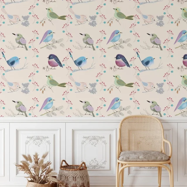Inspirés par la beauté des oiseaux, nos papiers peints insufflent poésie et légèreté à vos murs.
___

Inspired by the beauty of birds, our wallpapers bring poetry and lightness to your walls.
.
.
.
#papierpeint #mural #nomaddesign #oiseau #decoration #homedecor @joey4ever_